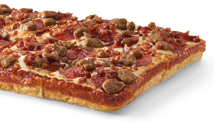 Deep!Deep! Dish 3 Meat Treat Pizza