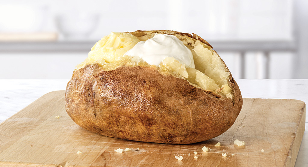 Sour Cream And Butter Baked Potato - Simply Delivery