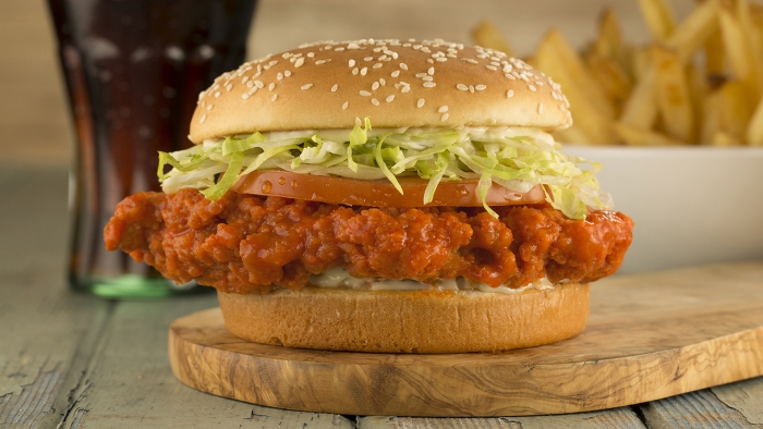 Red Hot Chicken Sandwich - Simply Delivery