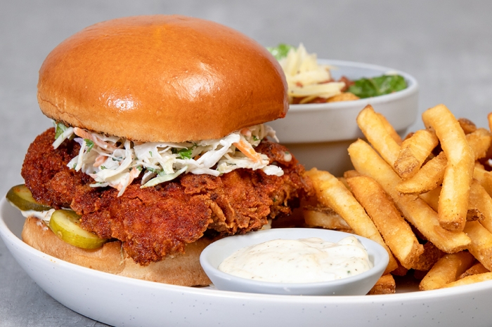 Spicy Crispy Chicken Burger - Simply Delivery